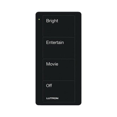 Control inalambrico PICO, 4 botones para con escenas ya predefinidas y grabado.