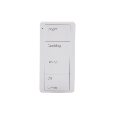 Control remoto inalambrico PICO, con escenas predefinidas para espacio en cocina.