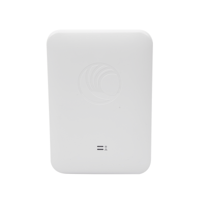 Access Point WiFi cnPilot e500 para exterior, IP67 grado industrial, Filtros para coexistencia con redes LTE, doble banda, antena omidireccional y puerto PoE secundario