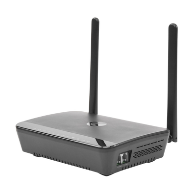 Router residencial cnPilot r195P de alta cobertura, doble banda, 2x puertos ATA, 1x puerto WAN con salida PoE para alimentar suscriptor Cambium