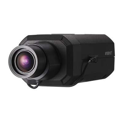 Camara Profesional 4K con IA  / P-Iris / WDR 120dB / H.265 / Ranura SD / WiseStream II