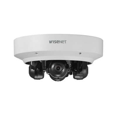 Cámara IP Multisensor 8MP ( 4 Sensores de 2MP) WDR 120 DB, Lente Motorizado 3 - 6 MM /  HPOE / IP66 / IK10 / NEMA 4X