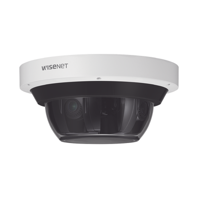 Cámara IP Multisensor 8MP ( 4 Sensores de 2MP) WDR 120 DB, Lente Motorizado 2.8 - 12 MM, 12Vcc/ POE+ /IP66 /IK10