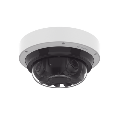 Camara IP Multisensor 16MP (4 Sensores de 4MP)/ WDR 120DB/ Lente Motorizado 3.3 - 5.7MM/ Inteligencia Artificial/ POE+/ IP66/ NEMA 4X/ IK10/ MICROSD/ IR 15M/ NDAA