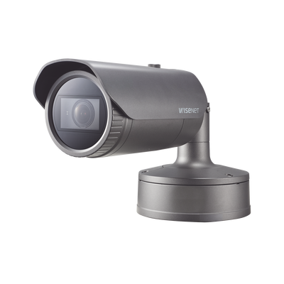 Camara Bala IP 4K con IA / Lente Motorizado 4.5 a 10mm / P-Iris / WDR 120dB / H.265 / RanuraSD / Protección IP67 IK10 NEMA4X