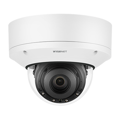 Cámara Domo 2MP con IA, Antivandalica / Lente Motorizado de 4.38  A 9.33mm / P-Iris, WDR 120dB / Ranura SD / IP66 IP67 IP6K9K IK10+ NEMA4X