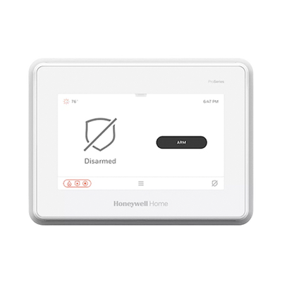 Sistema de Alarma con Pantalla Touch de 7" Compatible con sensores Inalambricos DSC, Bosh, 2GIG,ITI y Serie 5800 agregando el modulo PROTAKEOVER