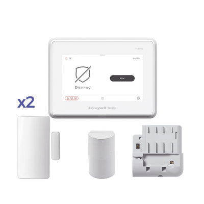 Sistema de Alarma con Pantalla Touch de 7" Compatible con sensores Inalambricos DSC, Bosh, 2GIG,ITI y Serie 5800 agregando el modulo PROTAKEOVER