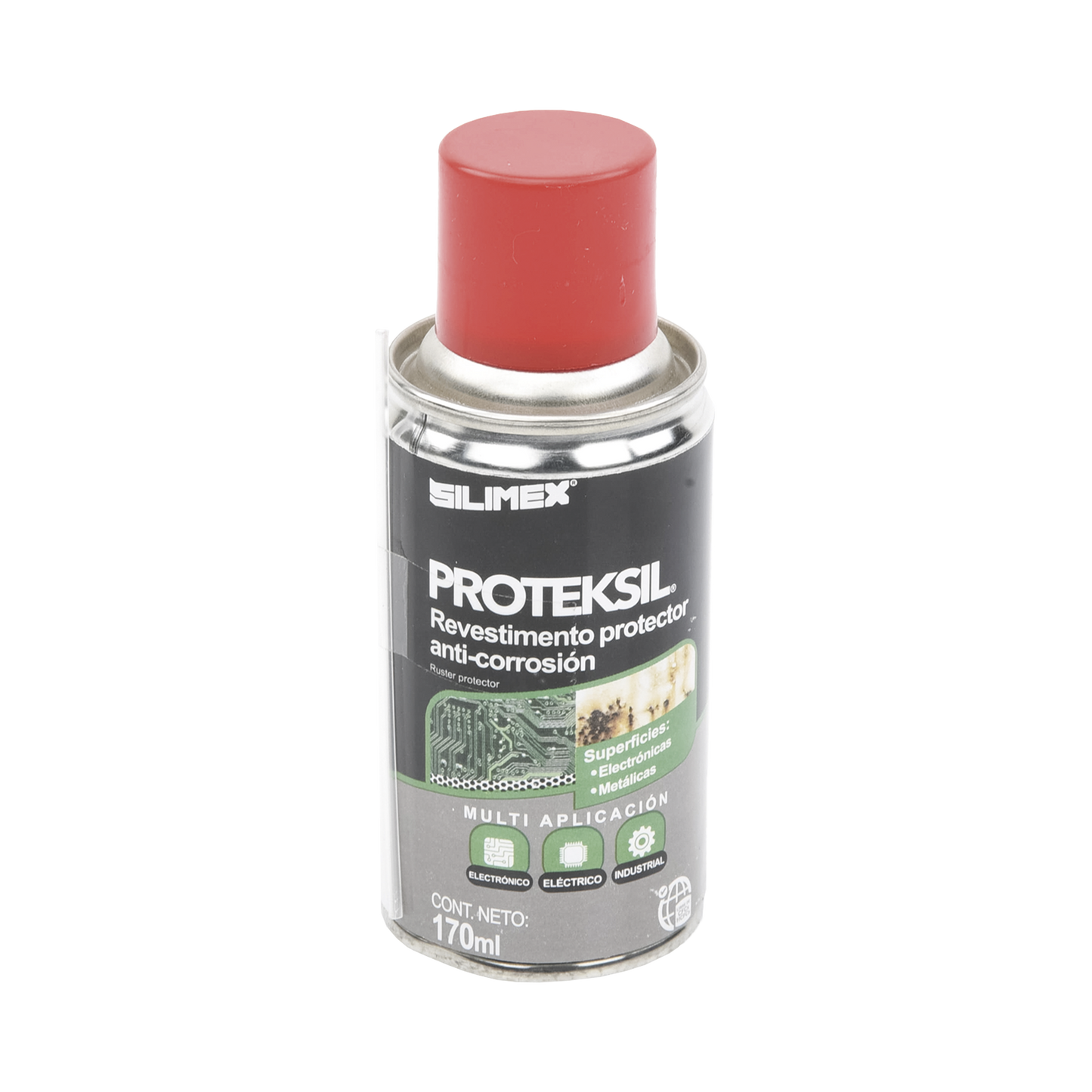 Revestimiento protector anti-corrosión en aerosol, para ambientes altamente húmedos, 170 ml.