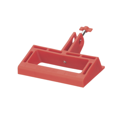 Bloqueador LOTO de Manija Grande para Disyuntores de Caja Moldeada, 2.24" (56.8m) Largo x 3.75" (95.2mm) Ancho. Color rojo