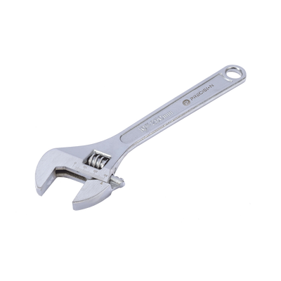 Llave Ajustable (Perico) de 20.5 cm (10”). Apertura máxima de Mordaza de 30 mm.