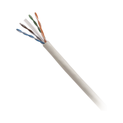 Bobina de Cable UTP 305 m. de Cobre, PanNet, Gris, Categoría 5e (24 AWG), PVC (CM), de 4 pares