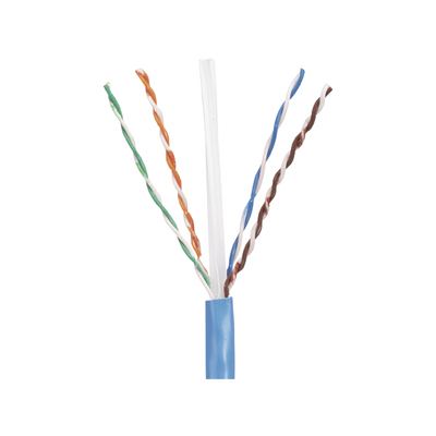 Bobina de Cable UTP 305 m. de Cobre, PanNet, Azul, Categoría 5e (24 AWG), PVC (CM), de 4 pares