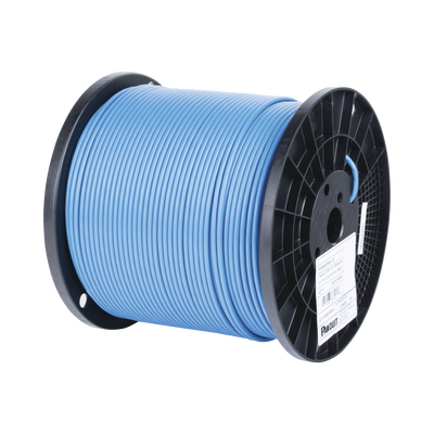 Bobina de Cable UTP de 4 Pares MaTriX, Cat6A de Diámetro Reducido, 26 AWG, CMR (Riser), Color Azul, 305m