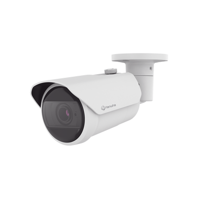 Cámara IP Tipo Bala Antivandálica 5 Megapíxel / Lente Varifocal 3.2 - 10mm / IR 30M / WDR 120db / IP66 / H.265 & WiseStream / Inteligencia Artificial Deteccion de Personas y vehiculos