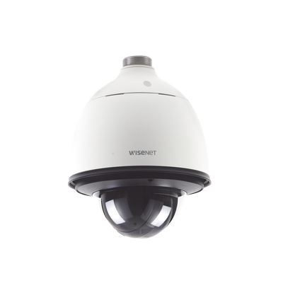 Domo IP PTZ Antivandálico 2MP / Zoom Óptico 23X / H.265 & WiseStream  / WDR 120DB / Exterior IP66