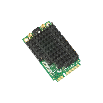 Tarjeta  Mini-PCI-Express inalámbrica de doble canal  en 5GHz a/n/ac, Hasta 27dBm de potencia.