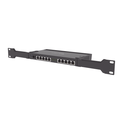 (RB4011iGS+RM) RouterBoard, CPU 4 Núcleos, 10 Puertos Gigabit Ethernet, 1 puerto SFP+