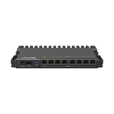 RB5009UPr+S+IN 8 puertos PoE in/out, 1 SFP+, Solo RouterOS v7