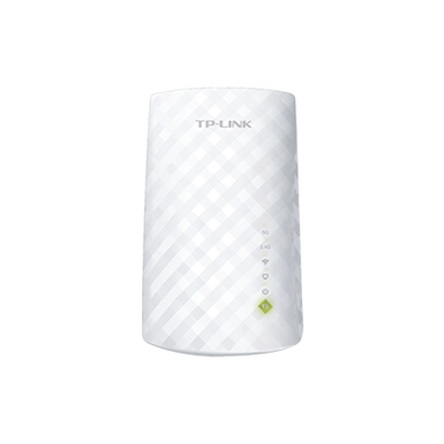 Repetidor / Extensor de Cobertura WiFi AC, 750 Mbps, doble banda 2.4 GHz y 5 GHz, con 1 puerto 10/100 Mbps