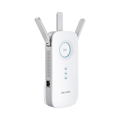 Repetidor / Extensor de Cobertura WiFi AC, 1750 Mbps, doble banda 2.4 GHz y 5 GHz, con 1 puerto 10/100/1000 Mbps, 3 antenas externas