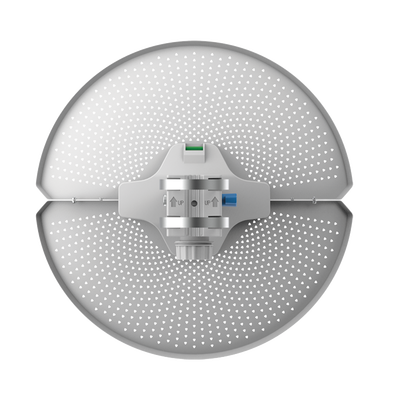 Radio Integrado Puerto 10/100,  Modo AP/CPE en PtP o CPE en Multipunto, Hasta 867 Mbps, Botón de Auto-Emparejamiento para distribuciones de Enlaces Inalámbricos WISP y CCTV, Desempeño Hasta 867 Mbps, Administración en la Nube