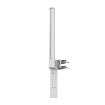 Antena Sectorial de 360° con 13dBi en Banda 5Ghz (5150-5850 Mhz) Slant 90° Compatibilidad Multi-Marca para enlaces Multipunto, Conectores SMA Hembra Inverso.