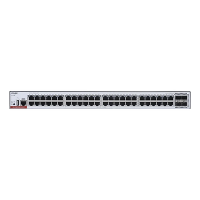 RG-CS83-48GT4XS-PD Switch Administrable Capa 3 PoE con 48 puertos Gigabit 802.3af/at + 4 SFP+ para fibra 10Gb, hasta 1,480 watts, gestión gratuita desde la nube.