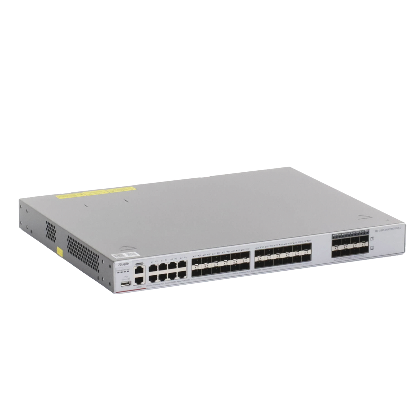 Switch Core Administrable Capa 3 con 8 puertos Gigabit, 24 SFP y 8 SFP+ Combo para fibra 10Gb, gestiÃ³n gratuita desde la nube.