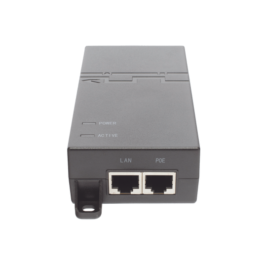 Inyector PoE estándar 802.3at Gigabit (53 V - 0.6 A - 30w)