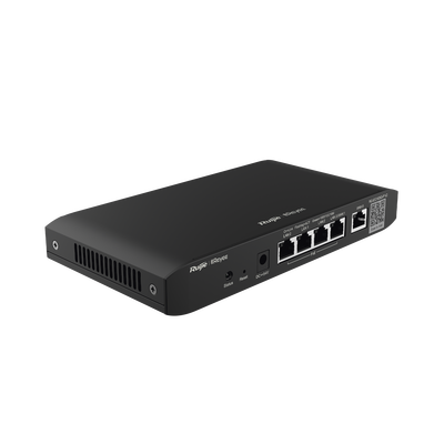 Router Balanceador Administrable Cloud con POE+ 54w, 3 puertos LAN gigabit, 1 Puerto WAN gigabit y 1 puerto LAN/WAN gigabit configurable, hasta 100 clientes con desempeño de 600 Mbps asimétricos