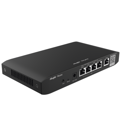 Router Balanceador Administrable Cloud con POE+ 54w, 3 puertos LAN gigabit, 1 Puerto WAN gigabit y 1 puerto LAN/WAN gigabit configurable, hasta 100 clientes con desempeño de 600 Mbps asimétricos