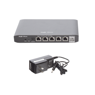 Router Balanceador Administrable Cloud con 3 Puertos LAN gigabit, 1 Puerto WAN gigabit y 1 puerto LAN/WAN gigabit configurable, hasta 100 clientes con desempeño de 600 Mbps asimétricos