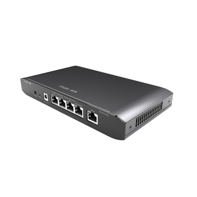 Router Balanceador Administrable Cloud con 3 Puertos LAN gigabit, 1 Puerto WAN gigabit y 1 puerto LAN/WAN gigabit configurable, hasta 100 clientes con desempeño de 600 Mbps asimétricos