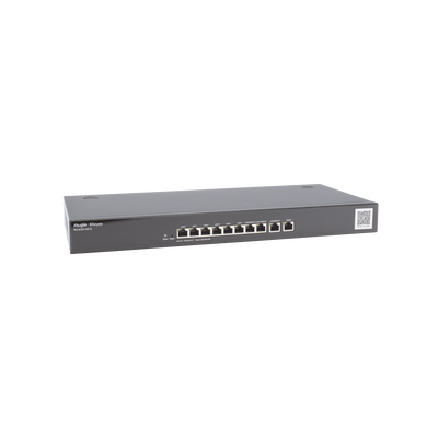 Router Balanceador Cloud, 10 puertos gigabit, soporta  4x WAN configurables, hasta 200 clientes con desempeño de 1Gbps asimétricos