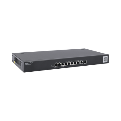 Router Balanceador Administrable , 6 puertos LAN  y 3 puertos LAN/WAN gigabit y 1 Puerto WAN gigabit, hasta 350 clientes con desempeño de 1.5 Gbps asimétricos