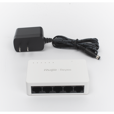 Switch no PoE no administrado, con 5 puertos Gigabit