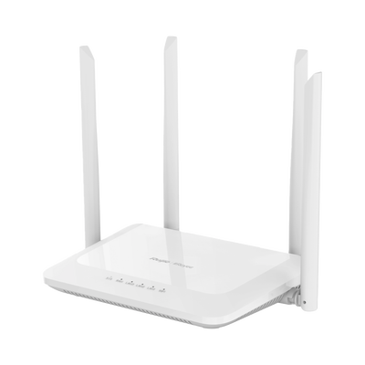 Home Router Inalambrico Wi-Fi5 Doble Banda, 1 Puerto Wan 10/100 y 3 Puertos Lan 10/100 Hasta 1,200 Mbps