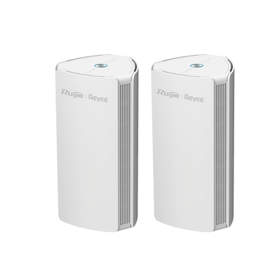 (2PACK) Home Router inalámbrico MESH WI-FI 6 2x2 doble banda 1 puerto WAN Gigabit y 2 puertos LAN Gigabit