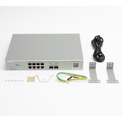 Switch Multi-Gigabit PoE 370W 802.3BT Capa 3 Administrable Cloud, Diseñado Para Access Points WiFi 6