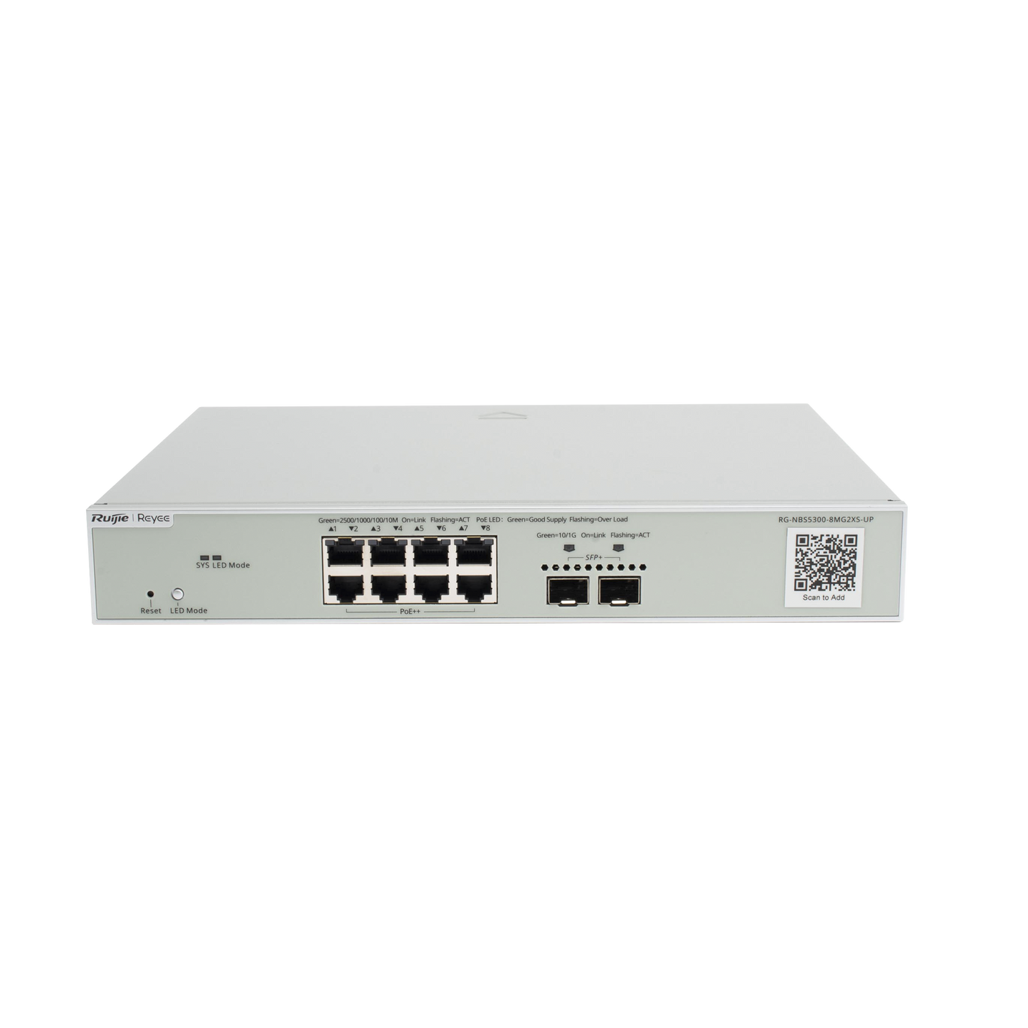 Switch Multi-Gigabit PoE 370W 802.3BT Capa 3 Administrable Cloud, DiseÃ±ado Para Access Points WiFi 6