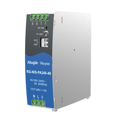 Fuente de Alimentación AC/DC 240W DIN-RAIL para Switch Industrial