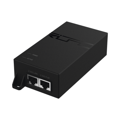 Inyector PoE estándar 802.3bt Multi-gigabit 2.5G (56 V - 1.08 A - 60 W)