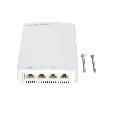 Punto de acceso Wi-Fi 5 ideal para áreas que requieren múltiples puertos de red, 1 puerto PoE Out, hasta 1.7 Gbps doble banda 802.11ac MU-MIMO 2x2