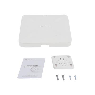 Punto de acceso Wi-Fi 5 para interior en techo hasta 1.2 Gbps doble banda 802.11ac MU-MIMO 2X2, puertos Gigabit