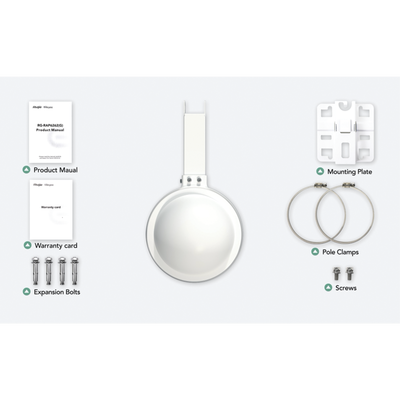 Access Point Exterior IP68, Wi-Fi 6 (802.11ax), 360 grados,  MU-MIMO2x2, hasta 256 clientes