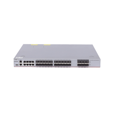 Switch Core Administrable Capa 3 con 8 puertos Gigabit, 24 SFP y 8 SFP+ Combo para fibra 10Gb, gestión gratuita desde la nube.