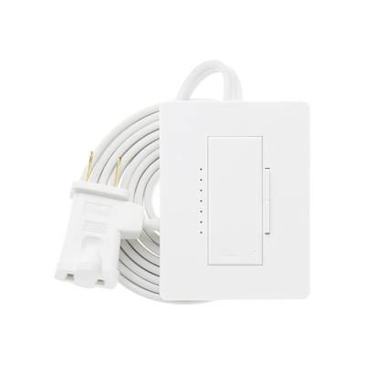 Adaptador dimmer de sobremesa plug-in para lámpara 120VCA/300W y 200W.