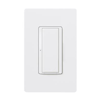 (RadioRA2) Interruptor Inteligente On/Off, requiere cable neutro. 8A, /120V, compatible con RA2Select y RR3.