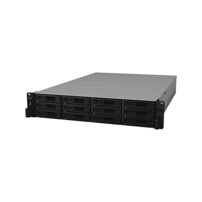 Servidor NAS para rack de 12 bahías / Expandible a 24 bahías / Hasta 384 TB